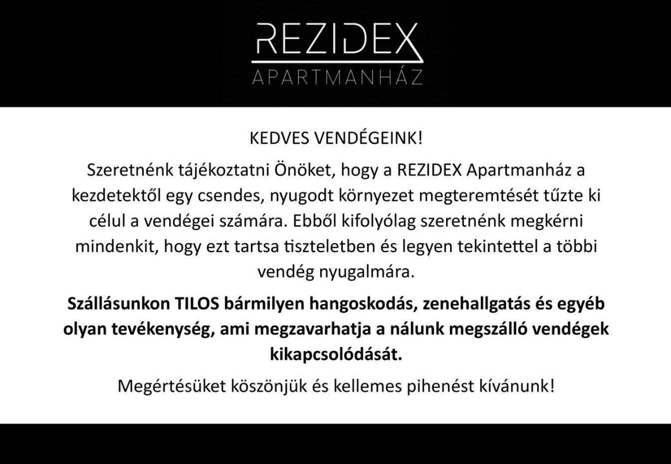 Rezidex Apartmanhaz Segedín Exteriér fotografie